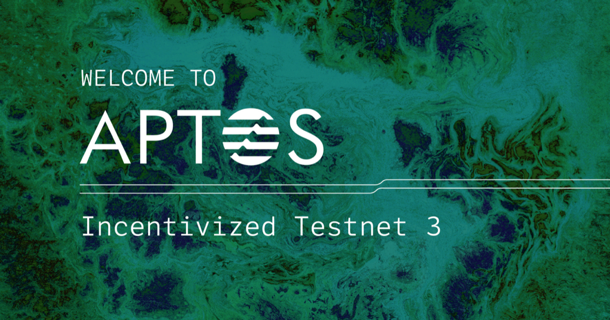 Aptos Incentivized Testnet 3へようこそ | ALIS