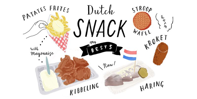 オランダの食べ歩きスナック ベスト5 Alis