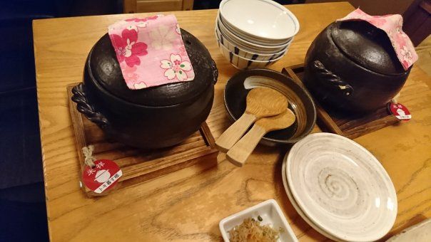 三越前 米祥でご飯の食べ比べ Alis