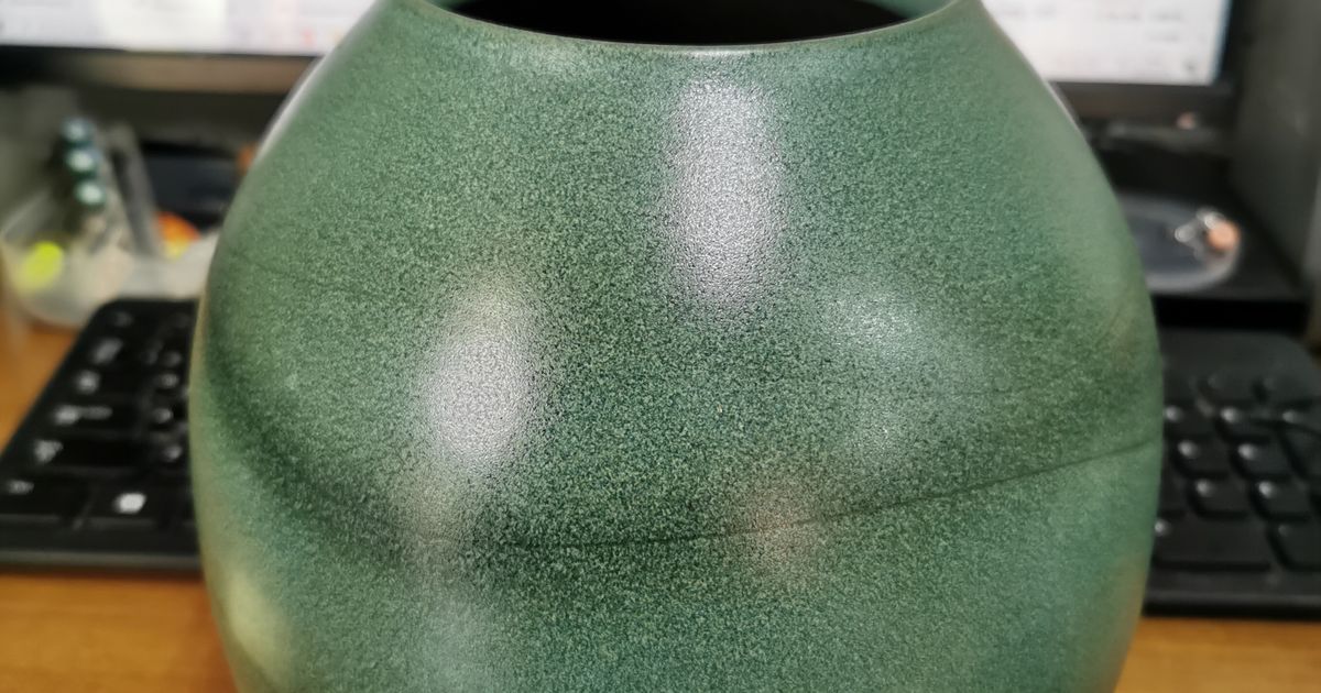 6.古物たちのお勉強~「信楽焼・大原薫作」の花瓶 | ALIS