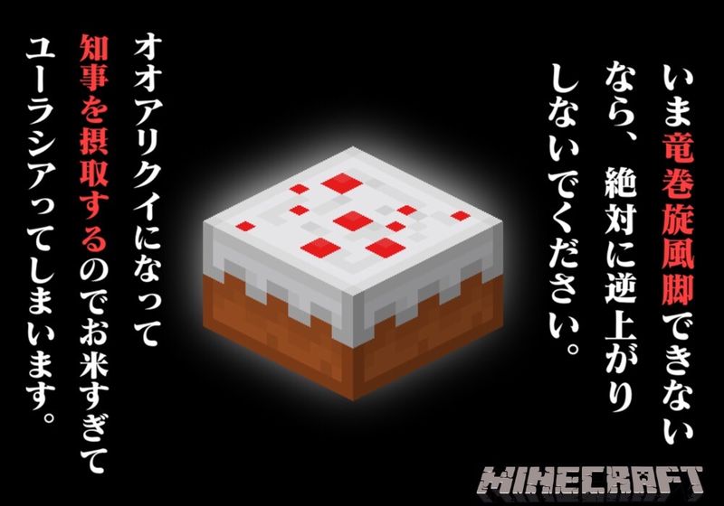 Minecraft 一からケーキを作ろう Alis