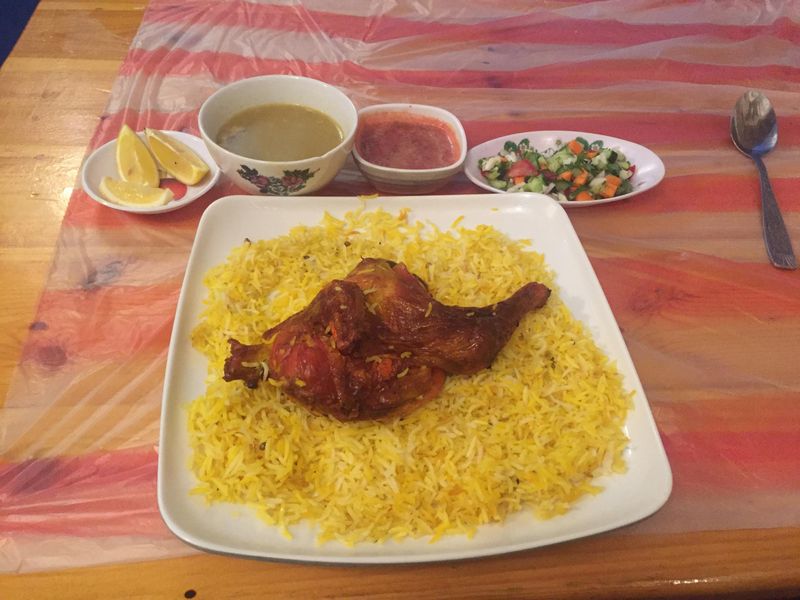 アゼルバイジャンで食べたイエメン料理 Alis